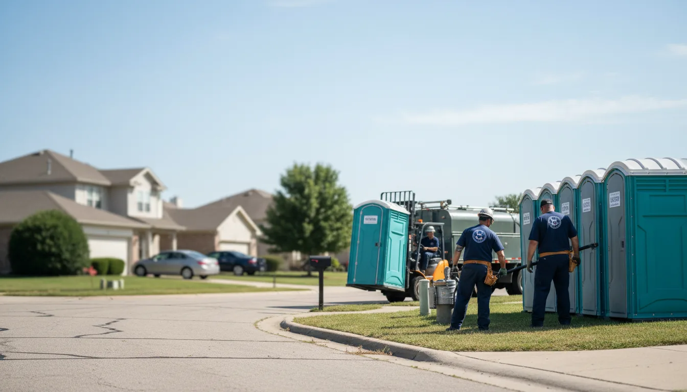 Porta Potty Rental in Kincaid, KS near me